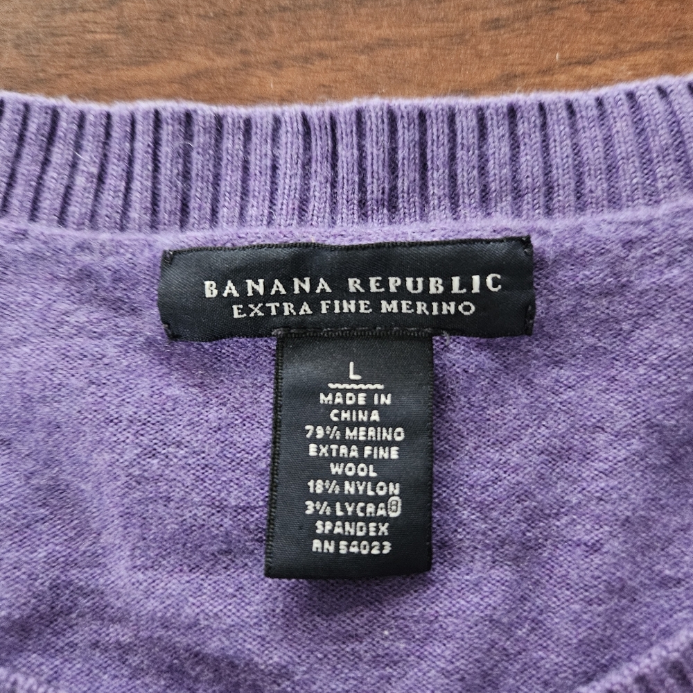Banana Republic Merino Wool Sweater - Picture 2 of 7